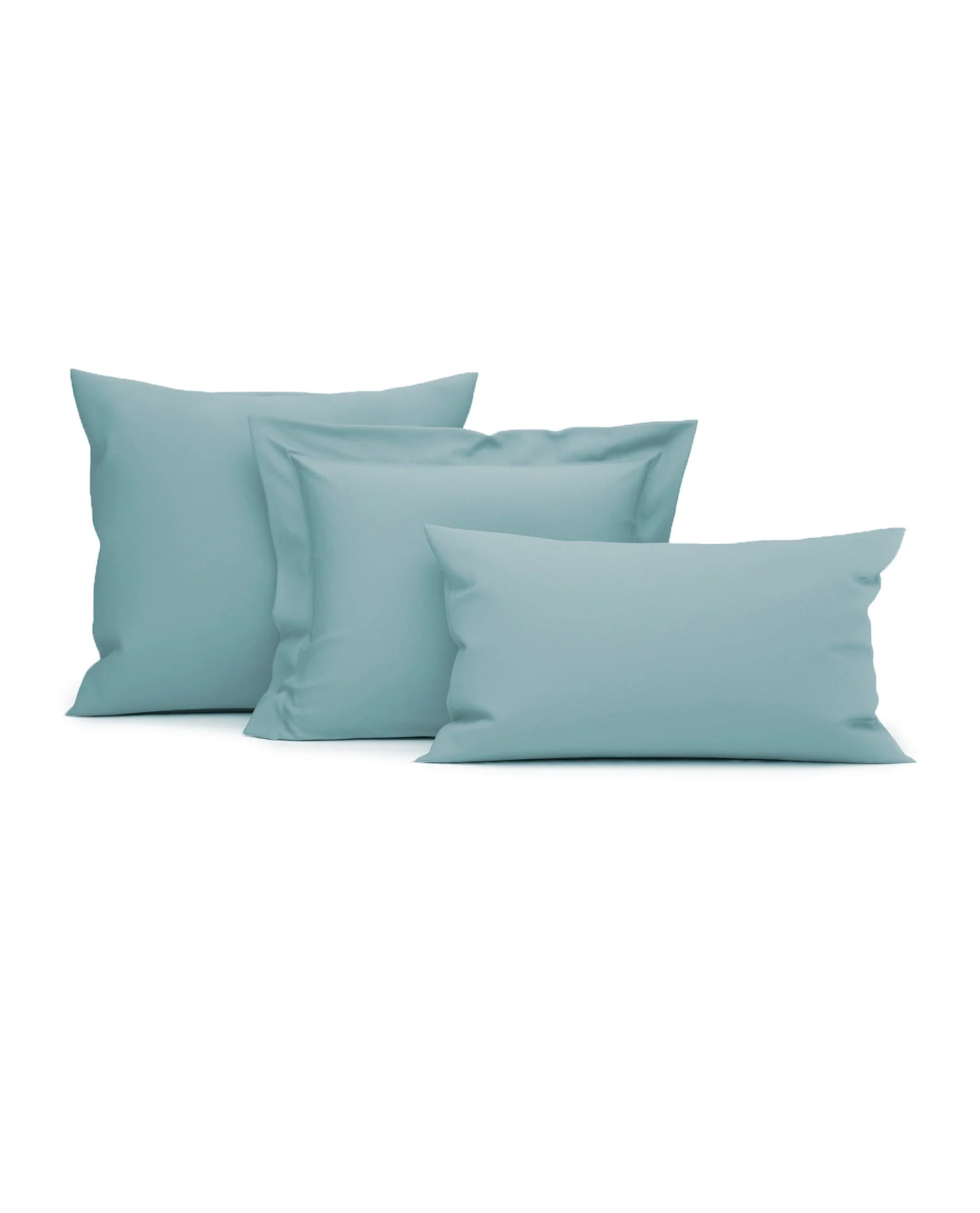Ice Blue Pillow Case - 100% Cotton Satin