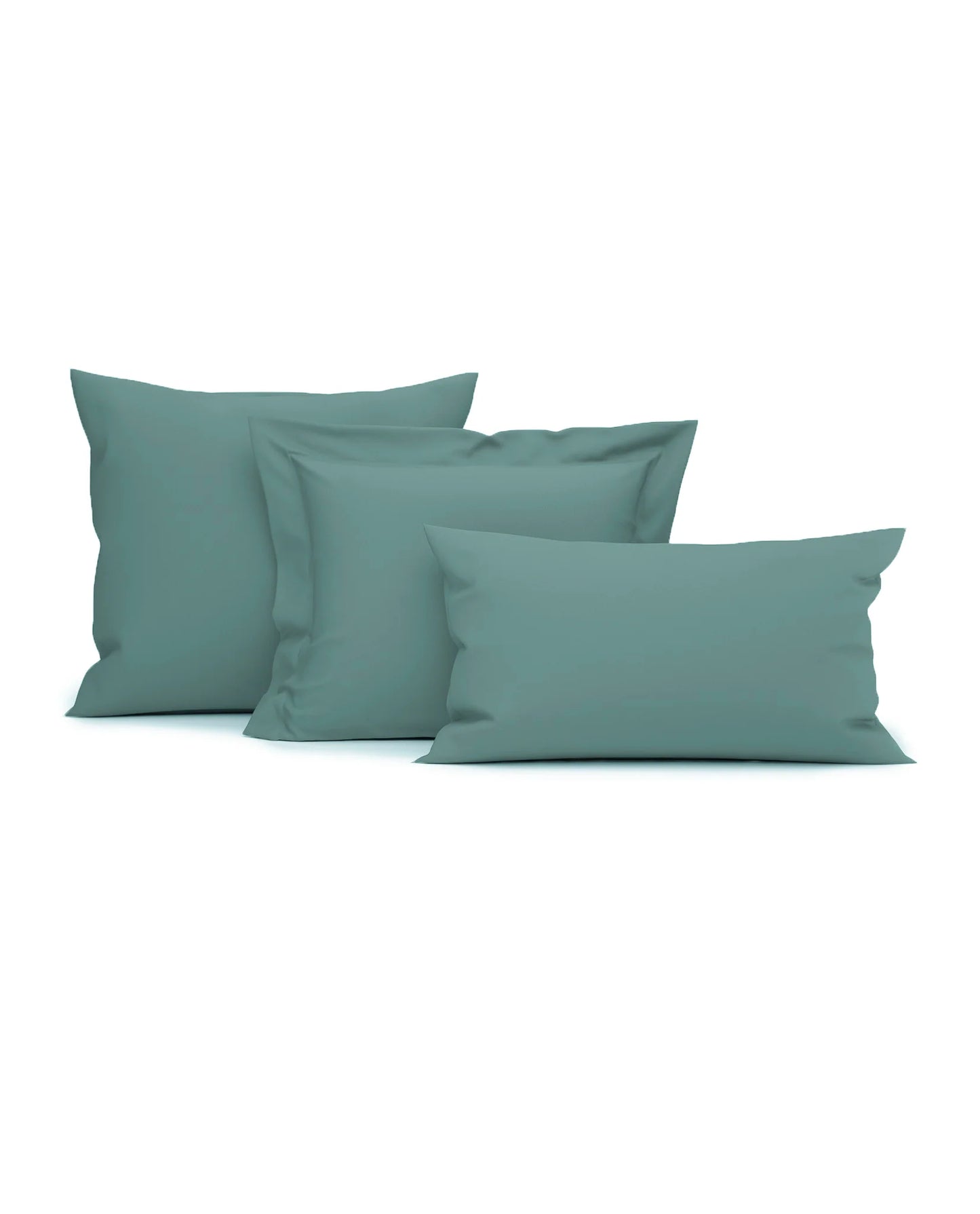 Mineral Green Pillow Case - 100% Cotton Satin