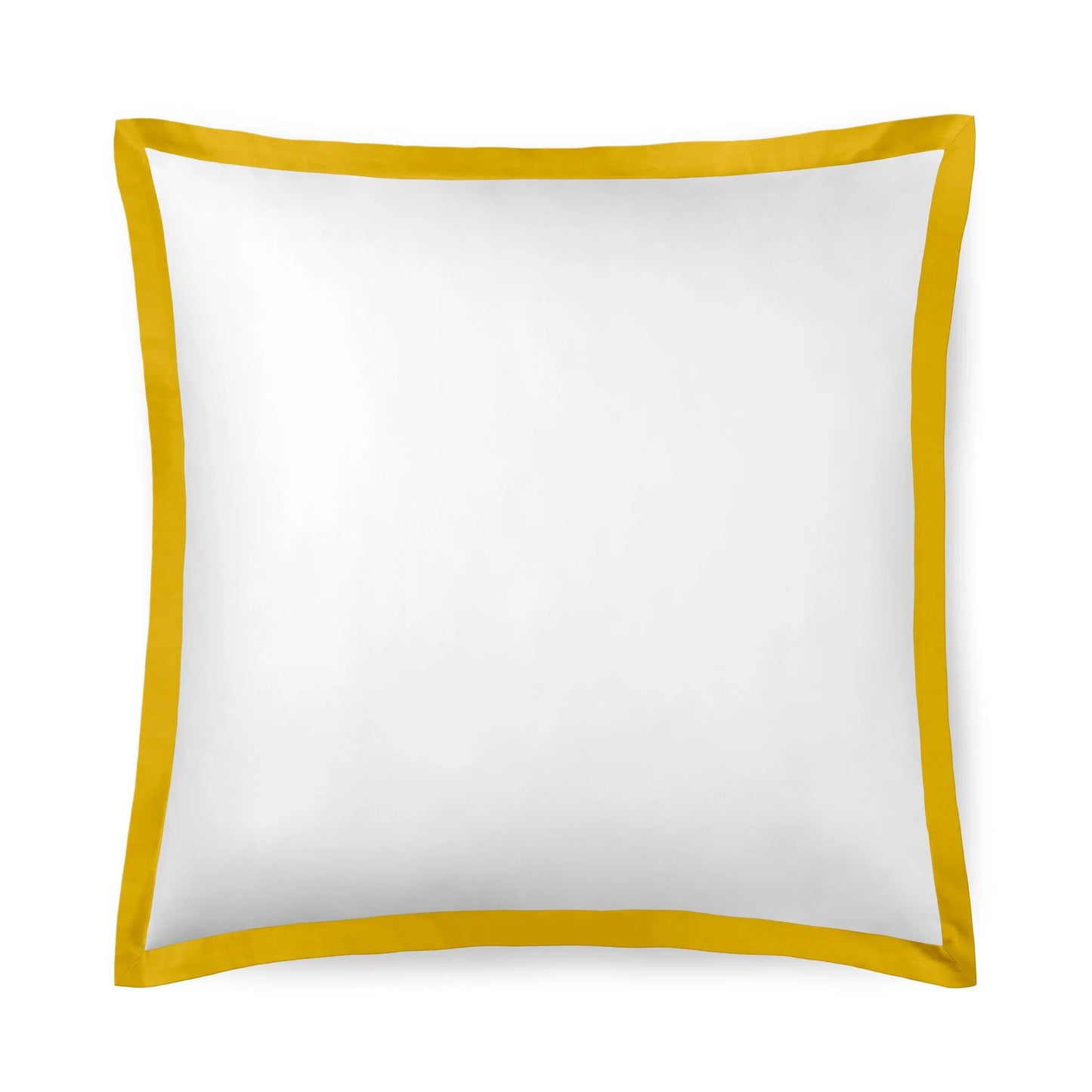 Noir Gold Line Satin Euro Sham Pair