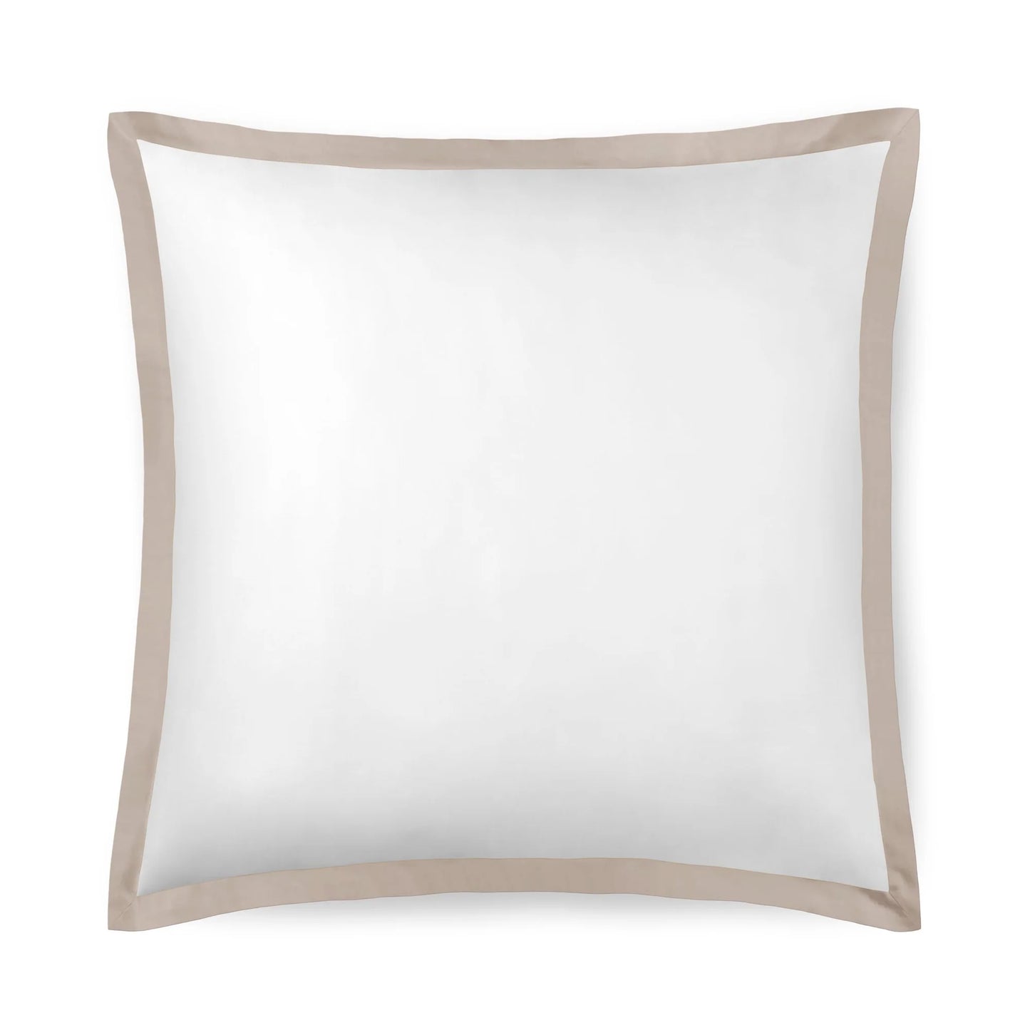 Noir Sand Line Satin Euro Sham Pair