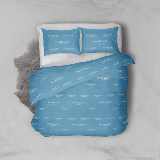 Classic Blue Duvet Cover Set - PC