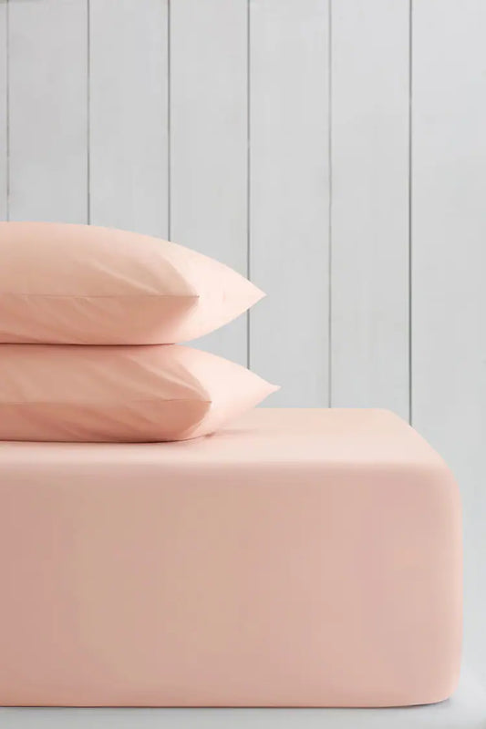 Dusty Pink Flat Sheet Set