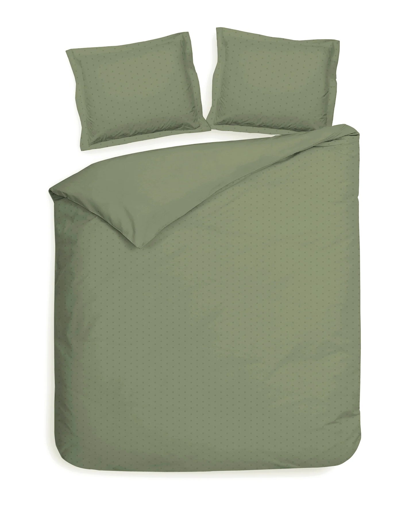 Light Green Dobby Satin Duvet Cover Set