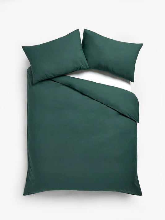 Emerald Green Duvet Cover Set PC