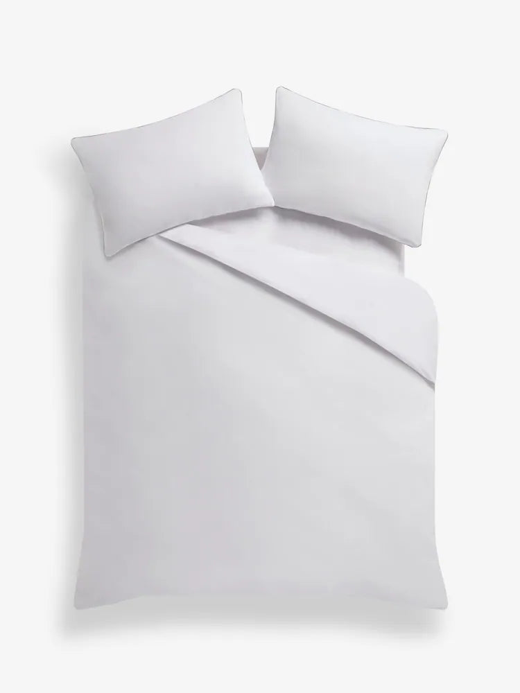 Plain White Duvet Cover Set PC
