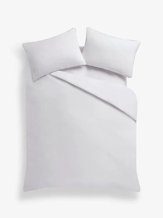 Plain White Duvet Cover Set PC