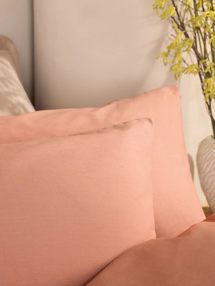 Plain Dusty Pink Duvet Cover Set PC