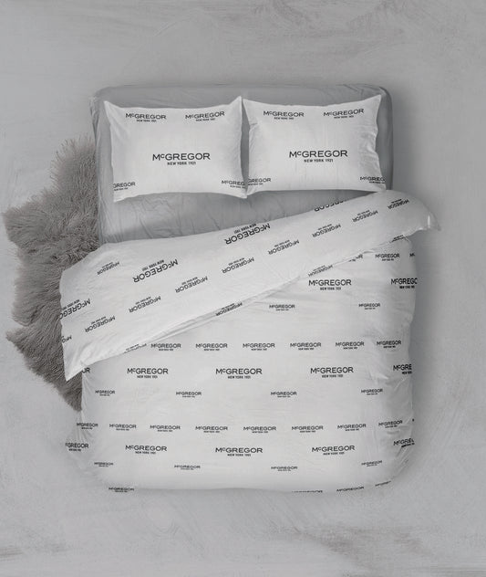 Classic White McGregor Duvet Cover Set - PC