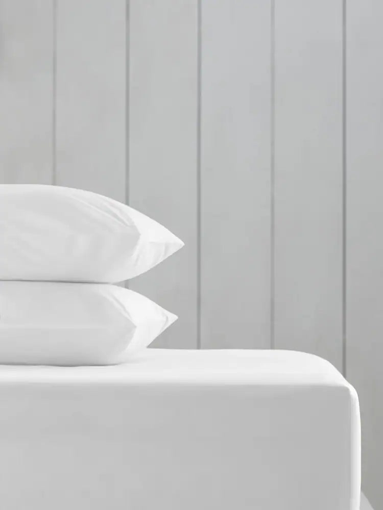 Plain White Flat Sheet Set - PC