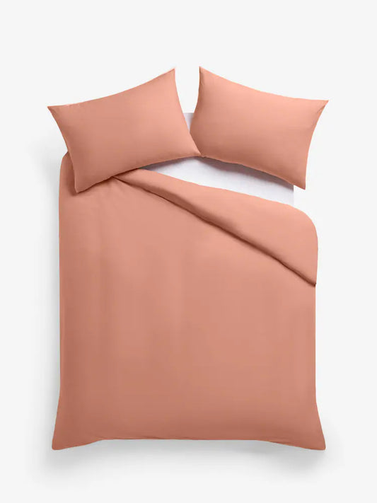 Plain Dusty Pink Duvet Cover Set PC