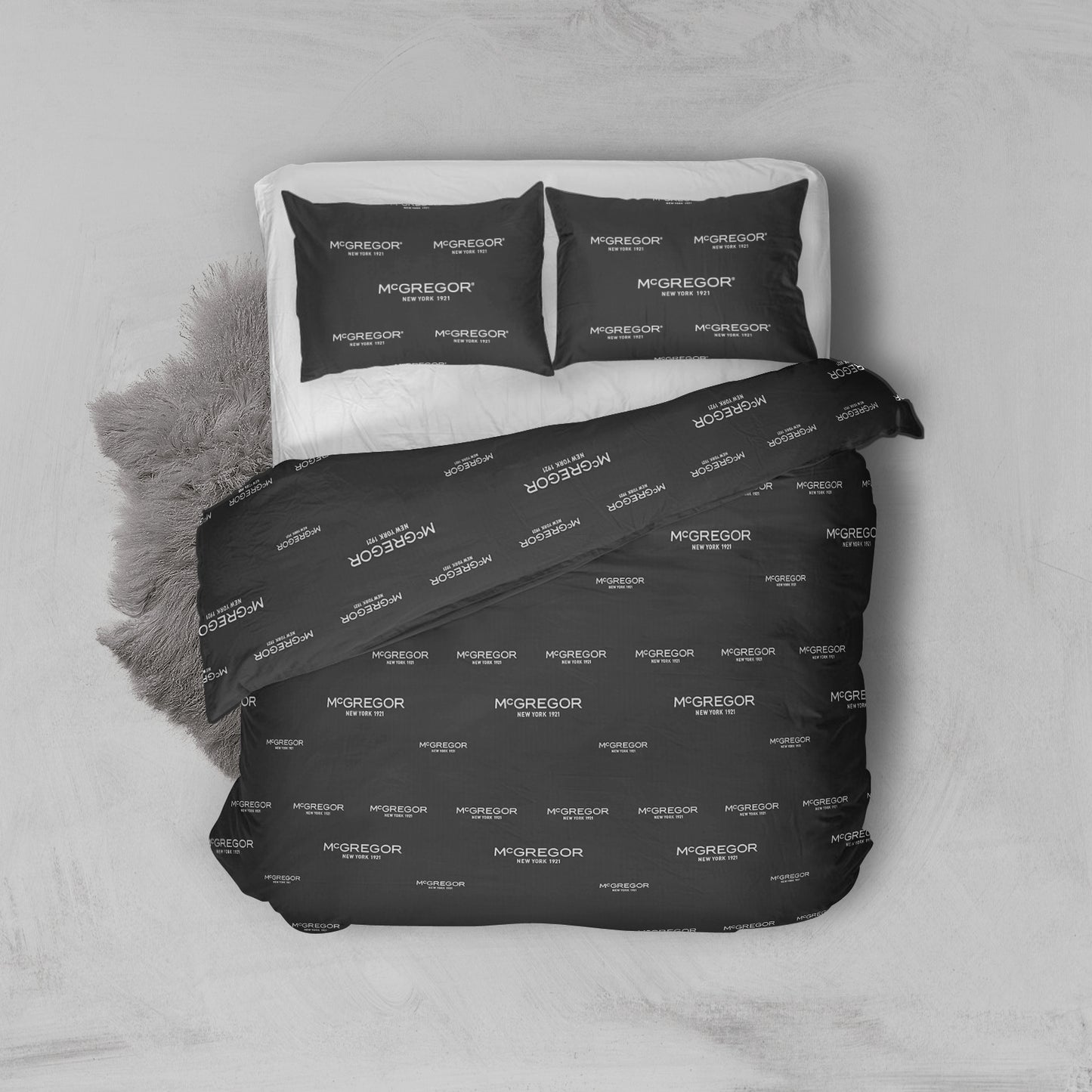 Classic Anthracite Duvet Cover Set - PC