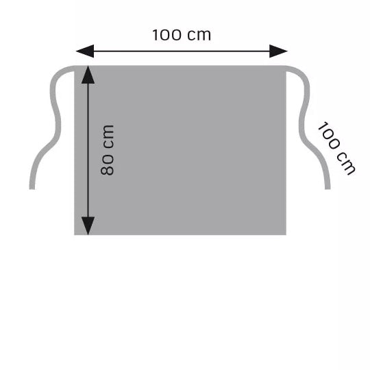 Bistro Apron 80 x 100 Cm