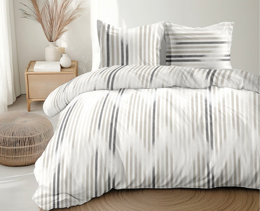Dorian Print Duvet Cover Set - 100% Cotton
