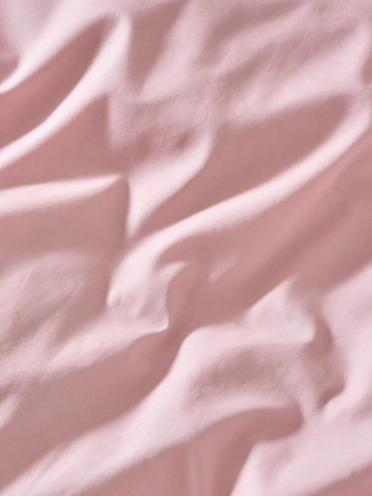 Plain Baby Pink Duvet Cover Set PC
