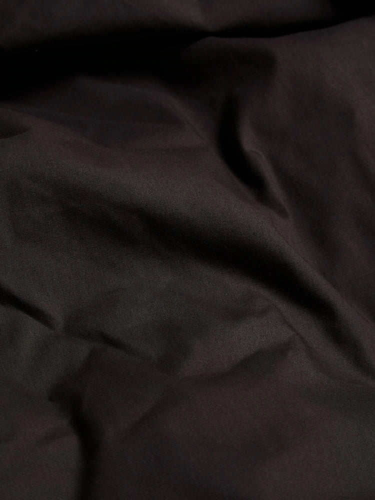 Plain Black Flat Sheet Set - PC