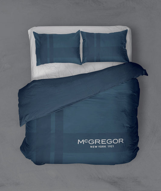 Manhattan Blue Duvet Cover Set