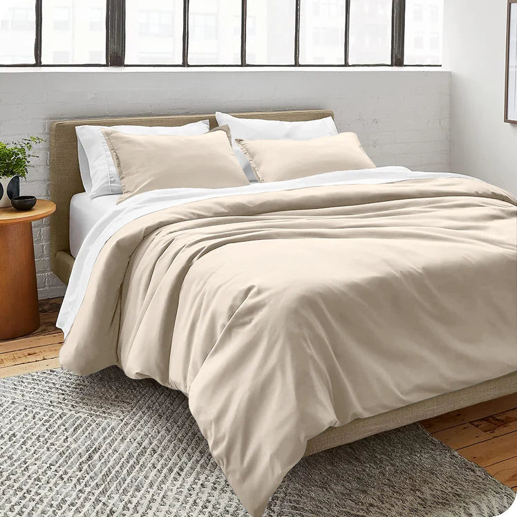 Plain Sand Duvet Cover PC