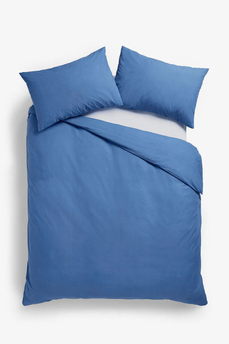 Denim Blue PC Duvet Cover Set