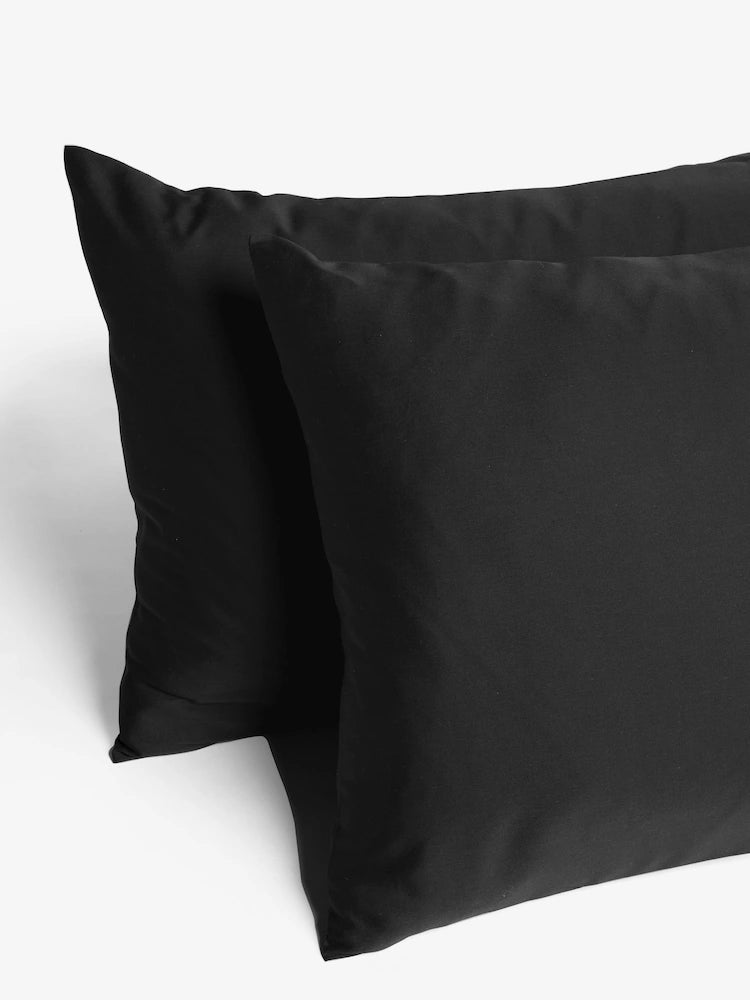 Plain Black Flat Sheet Set - PC