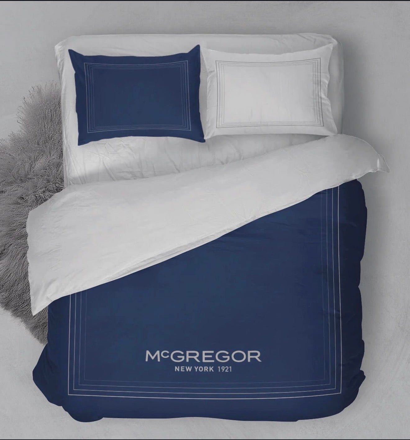 Harlem Blue Duvet Cover Set - 100% Cotton