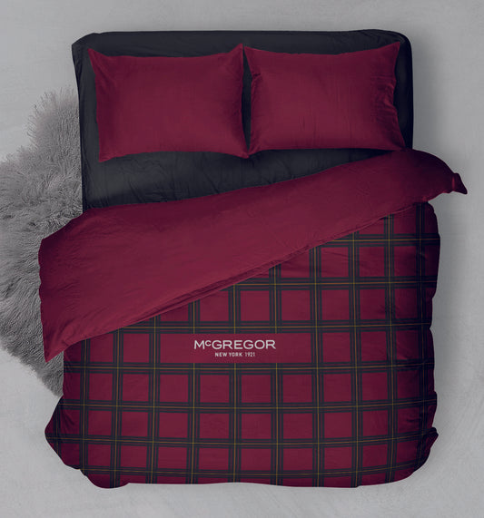 Greenwich Red Kit Duvet Cover Set