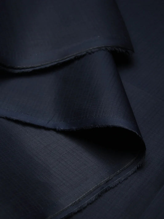 100% Cotton Unstitched Navy Blue