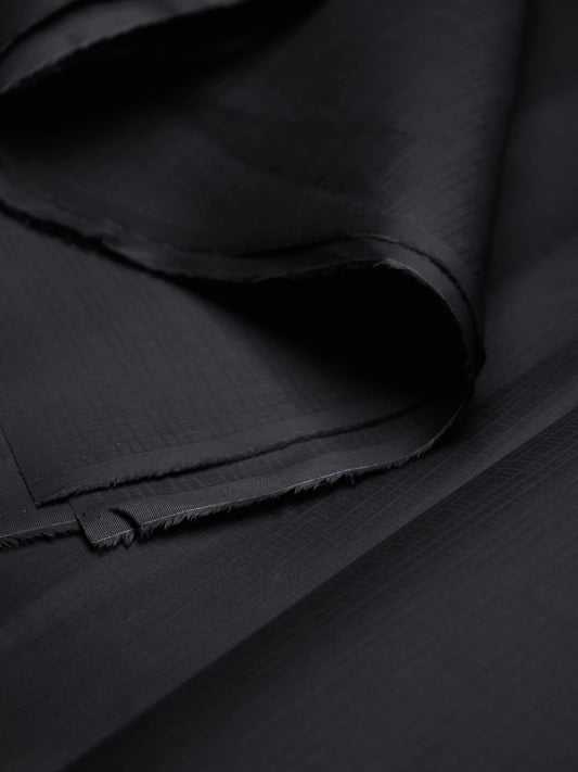 100% Cotton Unstitched Black