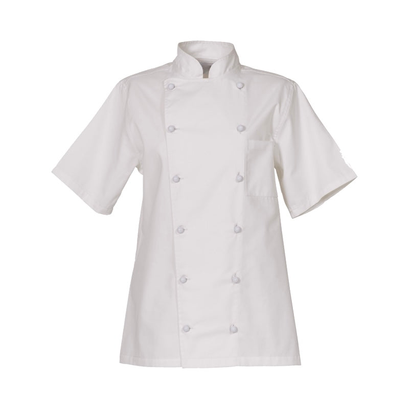 Ladies Chef Jacket Short Sleeve