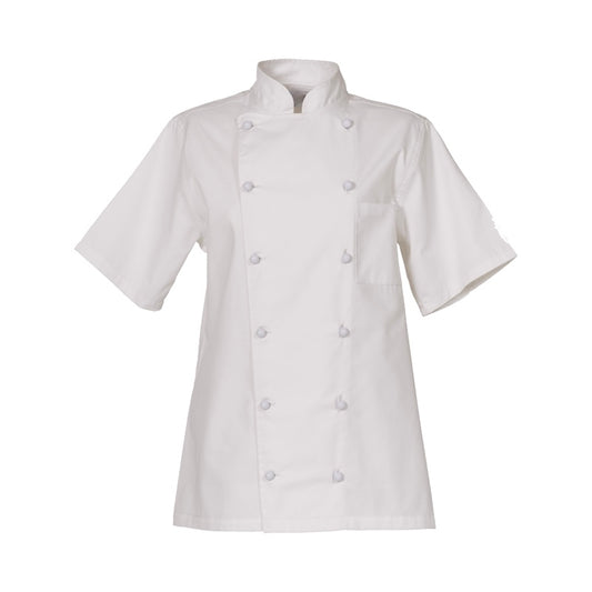 Ladies Chef Jacket Short Sleeve