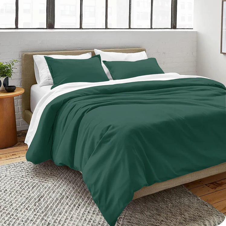 Emerald Green Duvet Cover PC