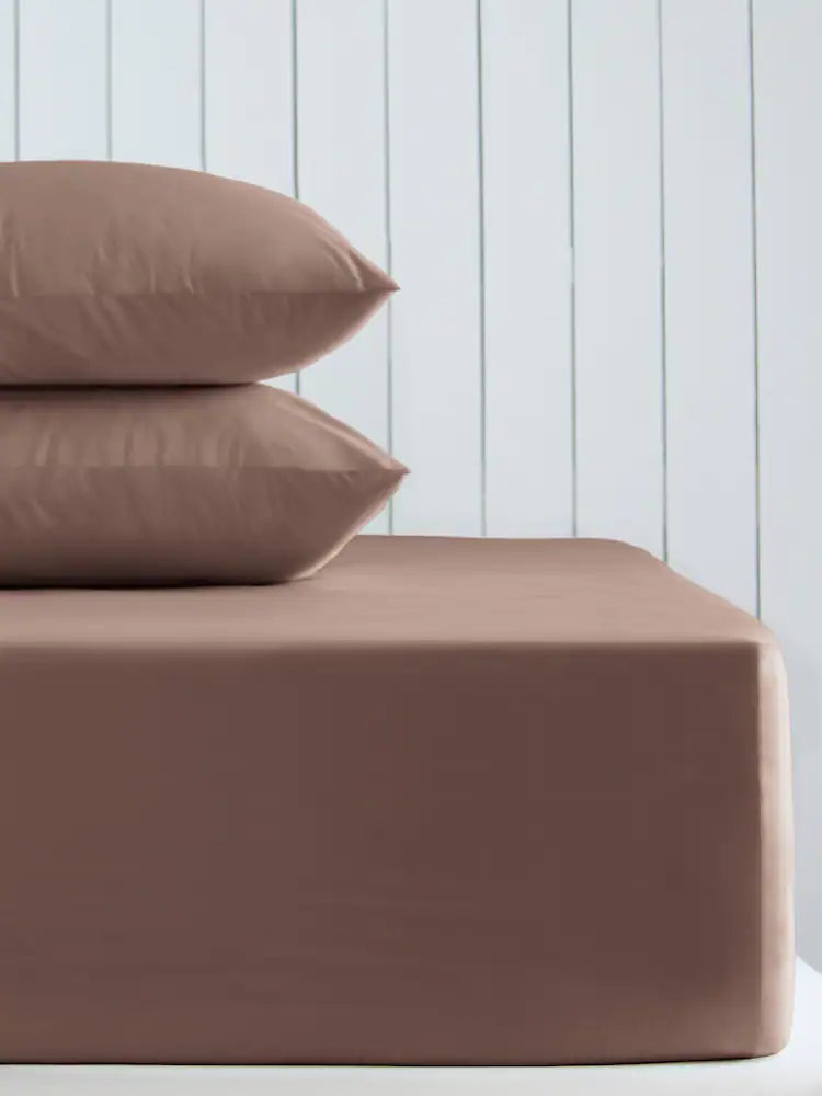 Plain Brown Flat Sheet Set - PC