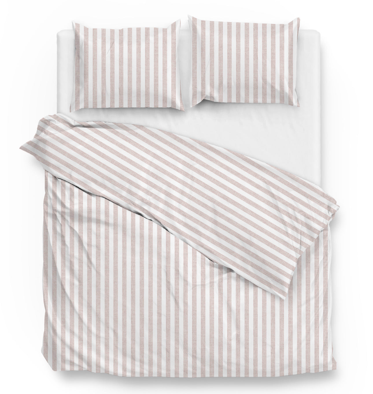 100% Cotton Shell Nude Duvet Cover Set