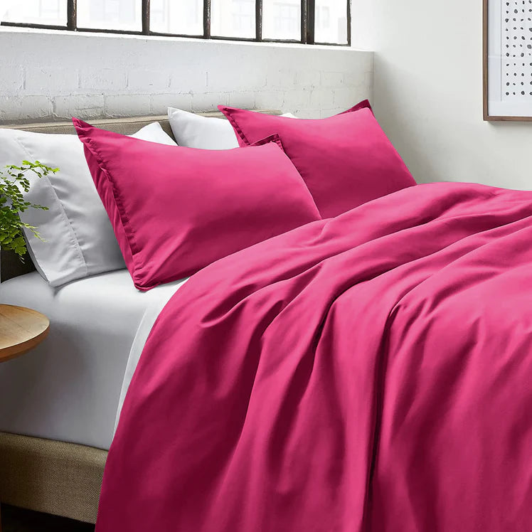 Fuchsia Pink Duvet Cover PC