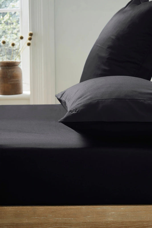 Black Flat Sheet Set