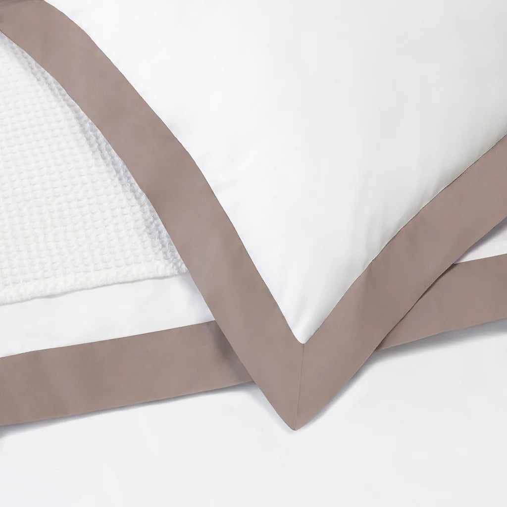 Noir Sand Line Satin Duvet Cover Set