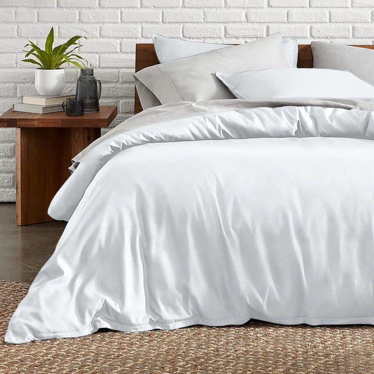 Plain White Duvet Cover PC