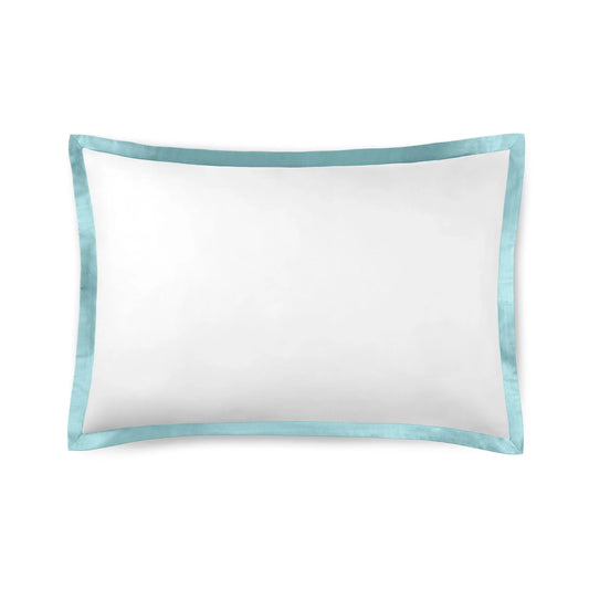 Noir Ice Blue Line Satin Pillow Case Pair
