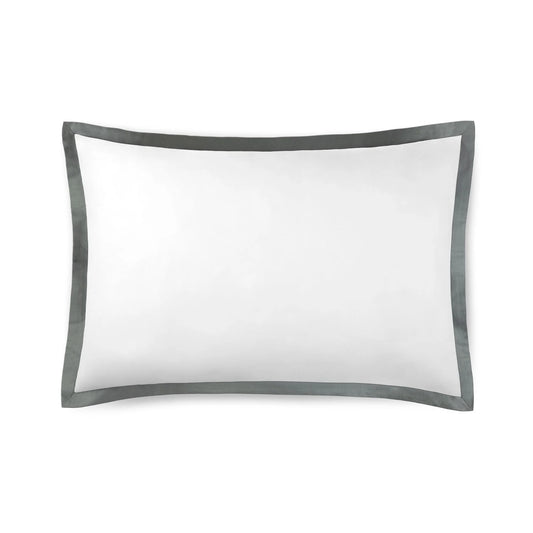 Noir Glacier Grey Line Satin Pillow Case Pair