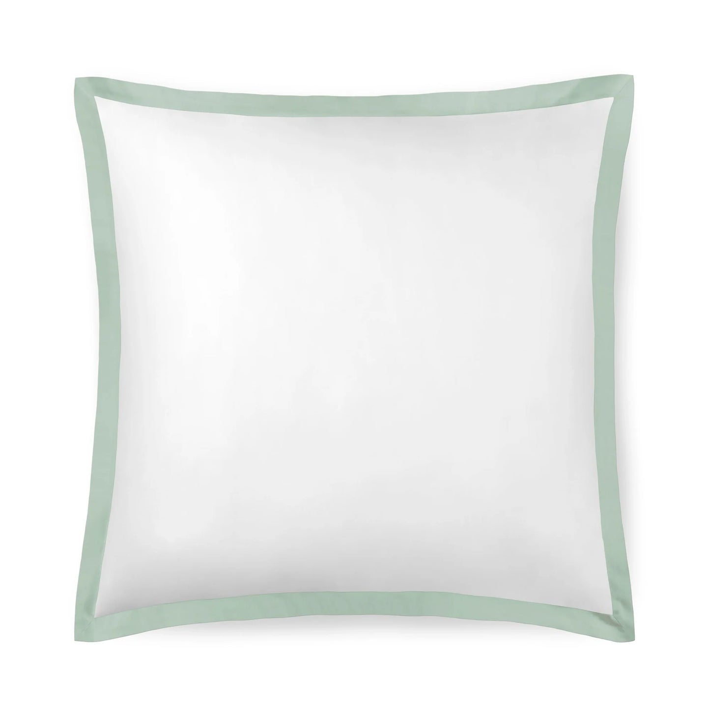 Noir Light Green Line Euro Sham Cover Pair