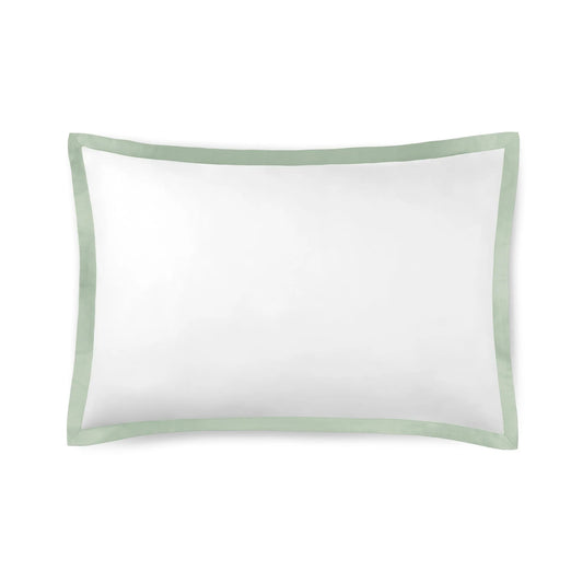 Noir Light Green Line Satin Pillow Case Pair